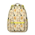 thumbnail image 1 of Minimalist Cat Design Backpack - Waterproof & Ergonomic, Spacious Compartments for School Essentials, 1 of 4