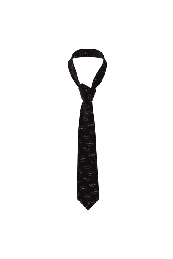 Minimalist Chic Fashion Motif Men's Neck Tie Casual Necktie Formal Business Wedding Party