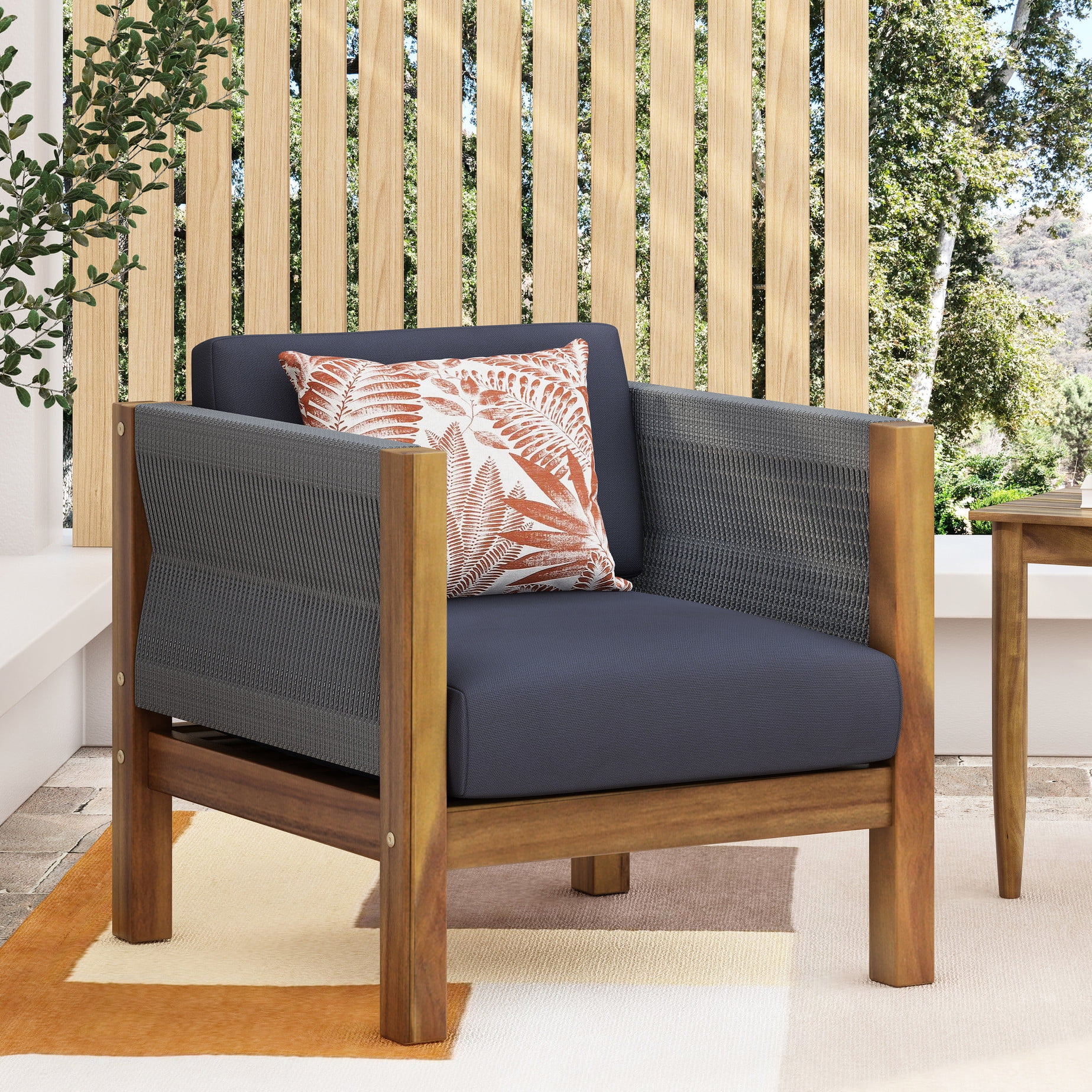 Minimalist Club Chair Design+Clean Lines”-“Contemporary Outdoor Spaces ...