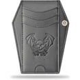thumbnail image 1 of Minimalist Coffin Wallet - Small Front Pocket Goth Wallet -  Wallet for Women and Men-Witchy Goth accessory, 1 of 7