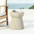 thumbnail image 1 of Minimalist Concrete Outdoor Side Table, 1 of 9
