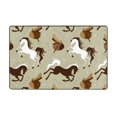 thumbnail image 1 of Minimalist Cool Horse Saddle_A Shaggy Area Rug, Rugs for Living Room Bedroom Non Slip Door Mat Indoor Carpet Machine Washable Nursery Home Decor Floor Mats for Entryway 60x39in-#, 1 of 5