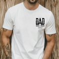 thumbnail image 1 of Minimalist Dad T-Shirt for New Dad Gift, Father's Day Shirt for Husband, Dad Est 2025 Tee with Kids' Names, First Time Daddy Shirt, 1 of 5