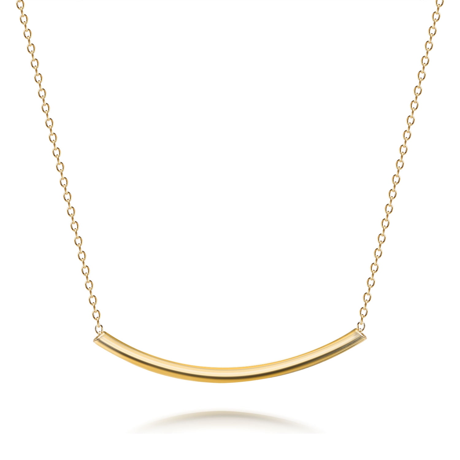 Minimalist hot sale bar necklace