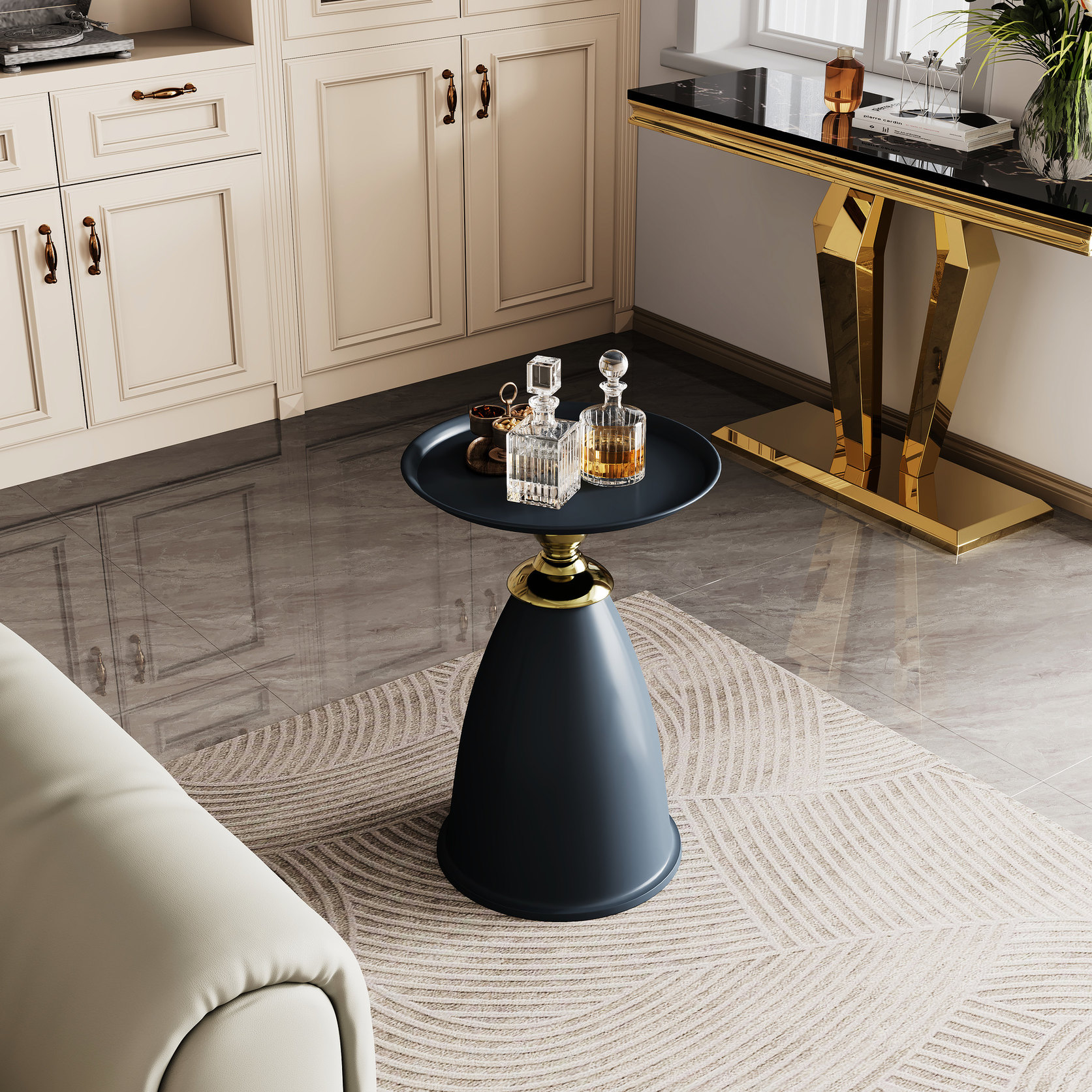 Curated visual reference: Fresh Look at Minimalist Design Quick Setup Functional End Table For Living Space