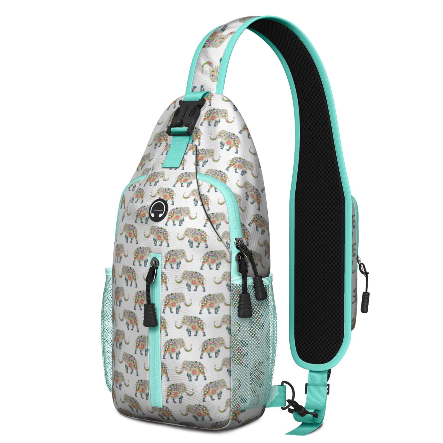 Minimalist Dog Design Outdoor Shoulder Bag – Water-resistant, Ergonomic Fit, Anti-theft Zipper – Cute and Modern Dog Print
