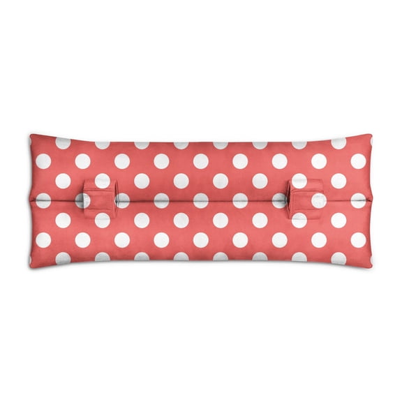Minimalist Dots Seatbelt Cushion - Chest Protector After Heart/Breast Surgery - Universal Fit Car Travel Pillow (Soft Plush)