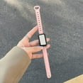 thumbnail image 1 of Minimalist Double Buckle PU Material Strap For Smart Bracelets Original Design Card Clasp Wristband, 1 of 5