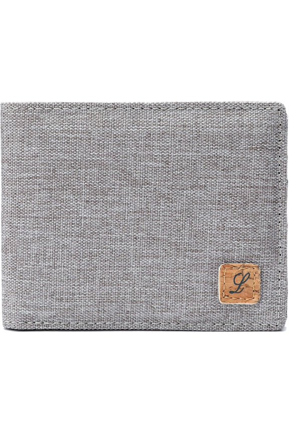 Minimalist Fabric Wallet Bifold RFID Blocking