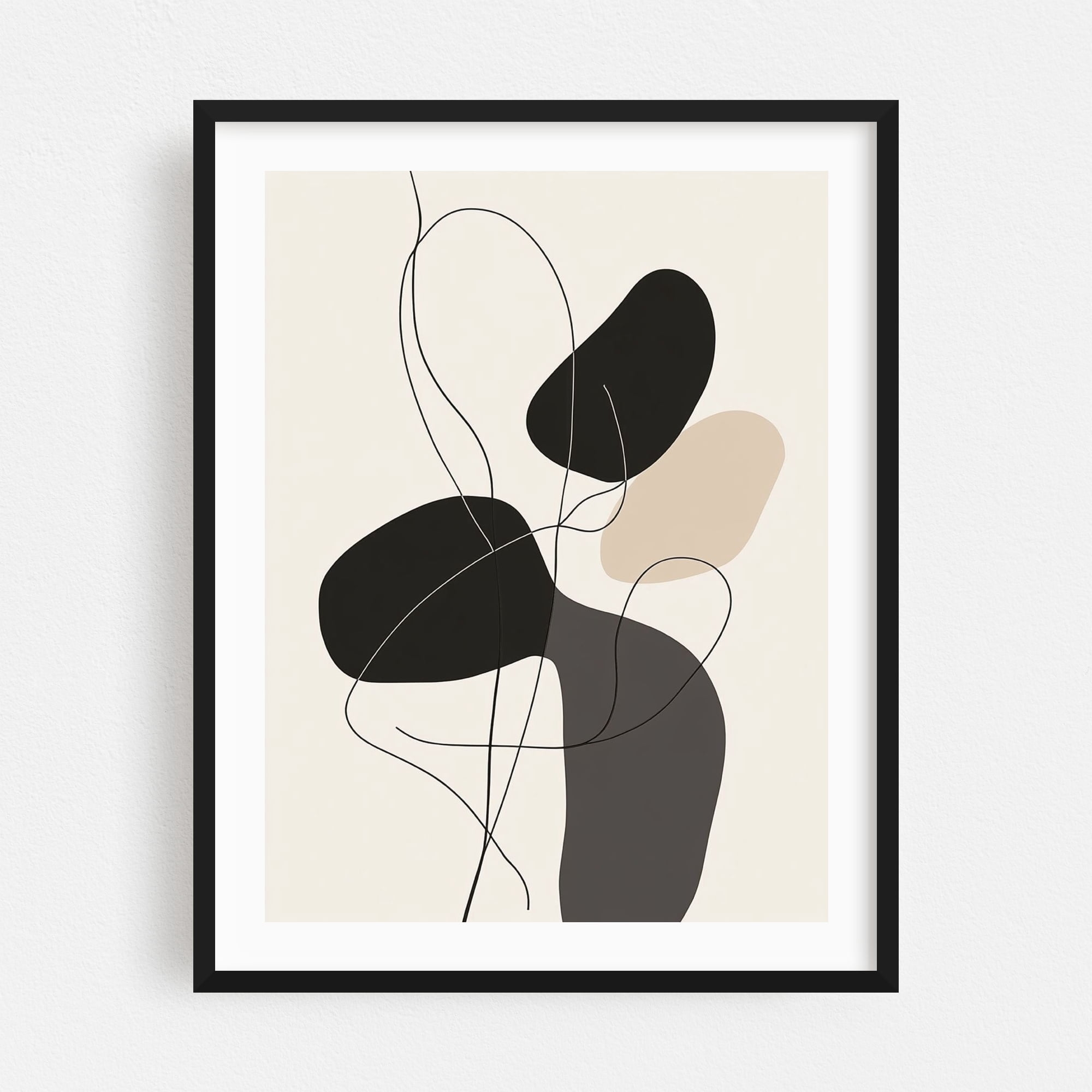 Abstract Daad Minimalist Floral Line Drawing - Line Drawing Abstract Minimalist Line ...