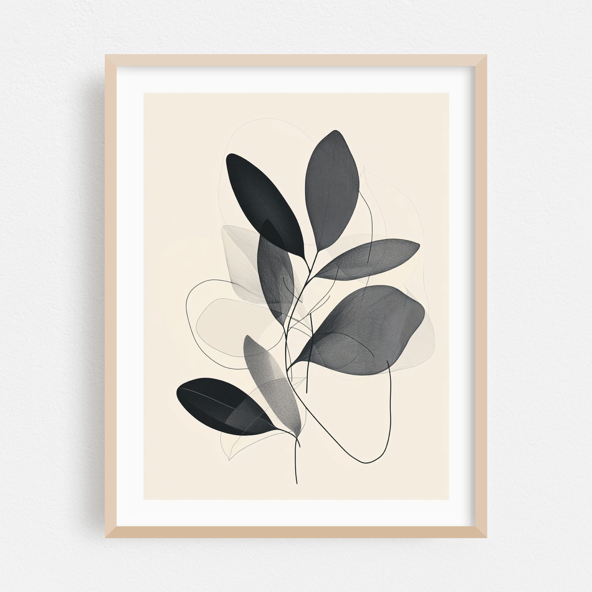 Visual Reference: Minimalist Flower Illustration Line Drawing Botanical Minimalist Line