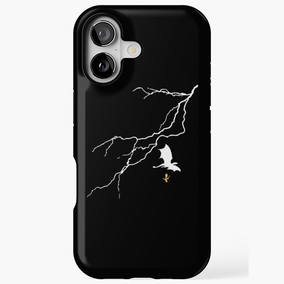Minimalist Fourth Wing Signature Case for iPhone 17 16 15 14 13 12 11 Pro Max