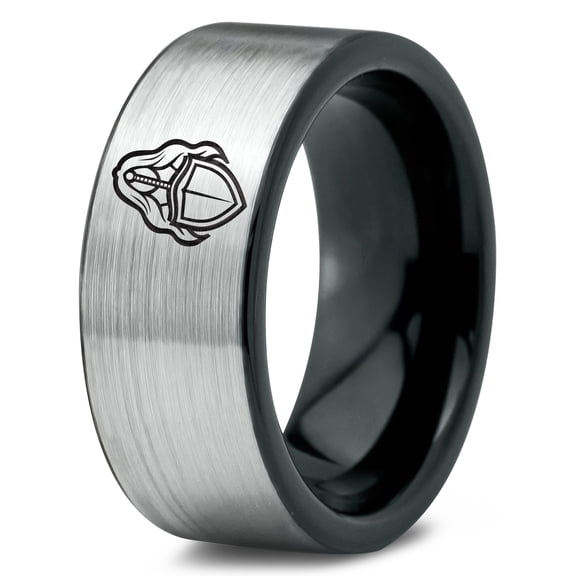 Birthday Gifts Gamer Men Rings Grey Tungsten Couples Gift Engagement Ring Set Mens Wedding Bands Unique