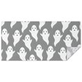 thumbnail image 1 of Minimalist Halloween Ghosts Pattern Rectangle Tablecloth 60"x120",Waterproof Polyester Rectangle Table Cloth, Wipeable Spillproof Polyester Tablecloth for Dining, Camping, Indoor and Outdoor, 1 of 6