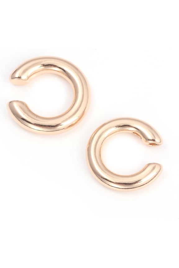 Minimalist Huggie Ear Cuffs Earrings Non Piercing - Clip on Cartilage Wrap Tubular Open Hoop Fake Earrings - Dainty Statement Earring Pair Trendy Jewelry Gift for Women Men