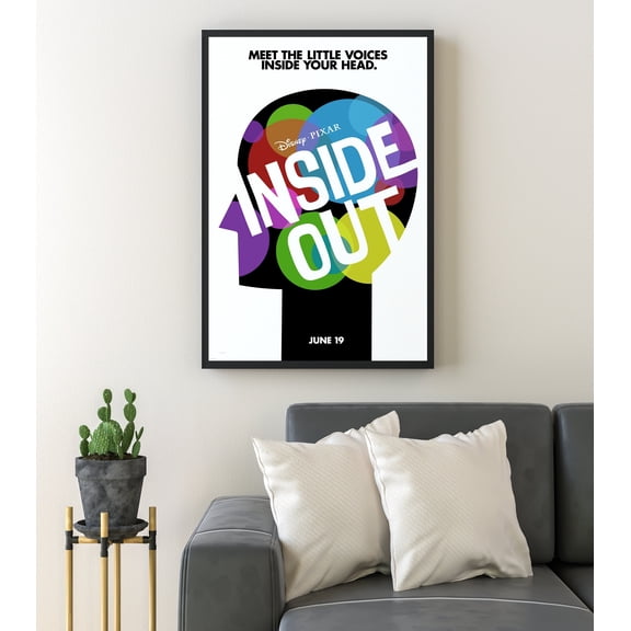 Minimalist Inside Out Movie Poster
