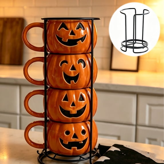 Minimalist Iron Cup Holder Decorative Mug Display Stand for Kitchen ...