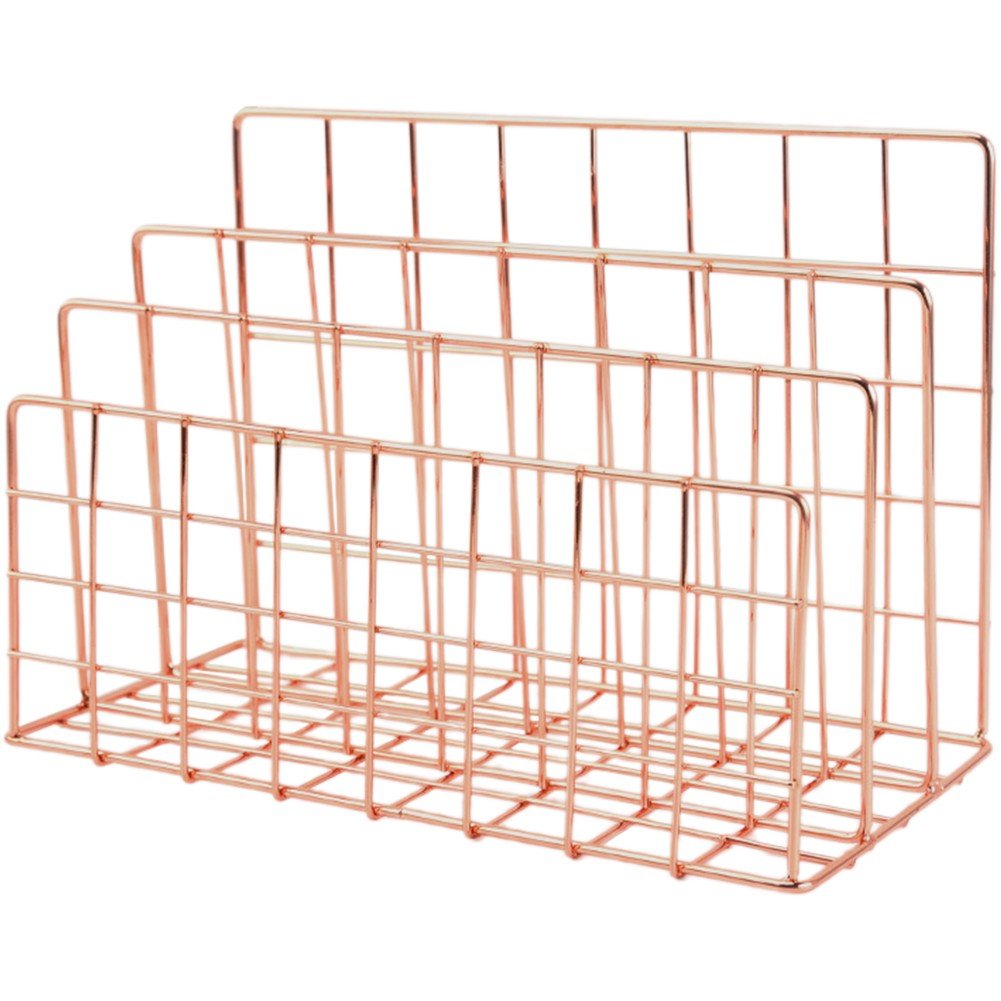 Desk Made With Storage Racks Minimalist Iron Desktop Storage Rack Organizer Table Organizing Rack ...