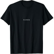 Minimalist KARMA logo T-Shirt