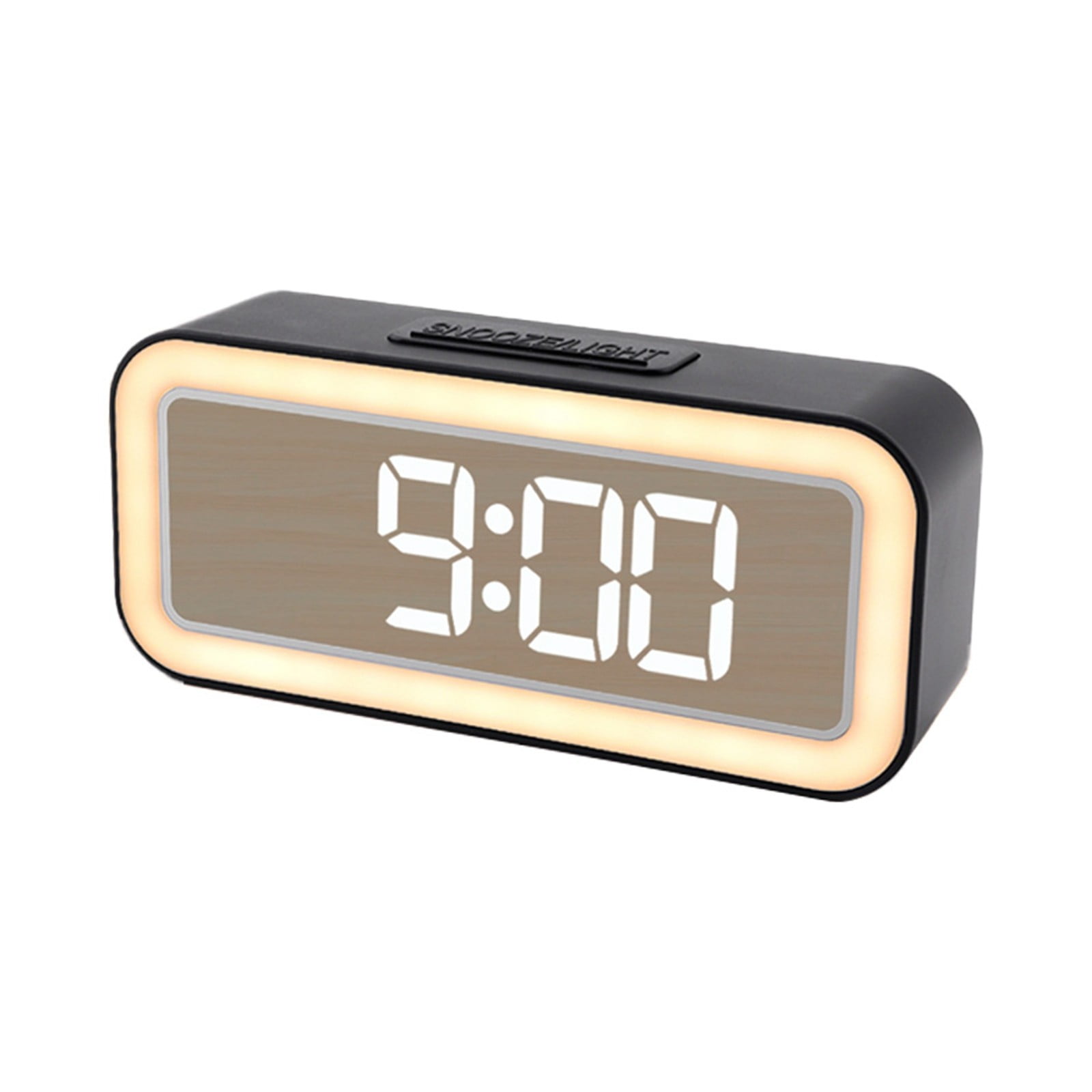 Minimalist LED Digital Alarm Clock With Night Light Large Volume