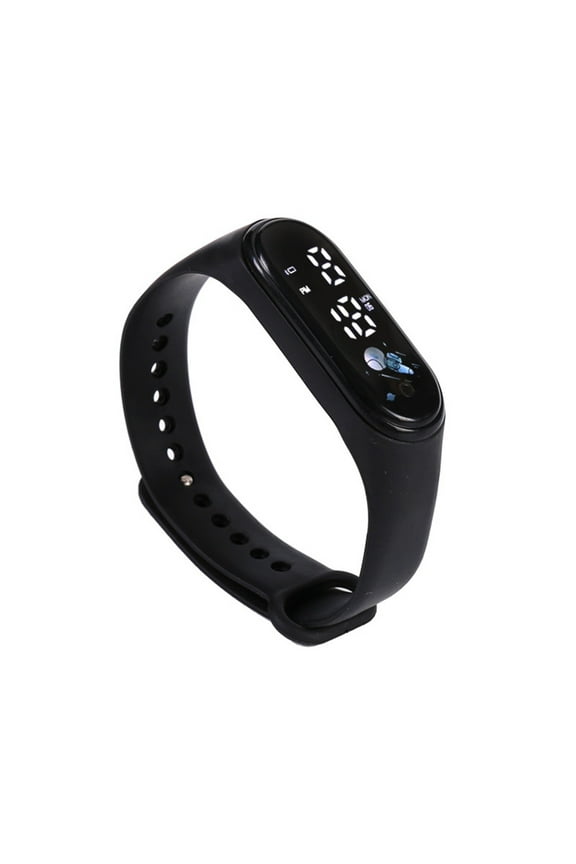 Minimalist LED Digital Display Touch Screen Watches for Women Men Unisex