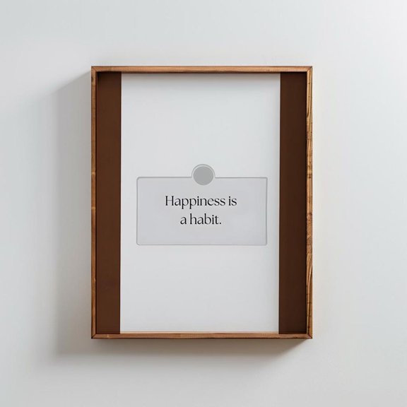 Minimalist Label Quote Print Motivational Office Decor Positive Typography
