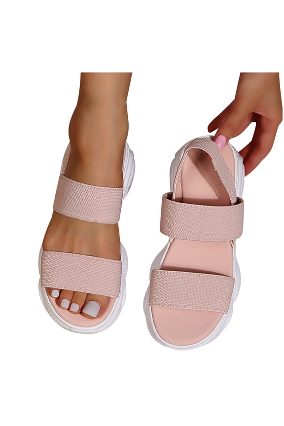 Minimalist Lace-up Platform Soft-soled Sneakers