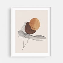 Beige minimalist arch - Line Drawing Minimalist Abstract Line Art ...