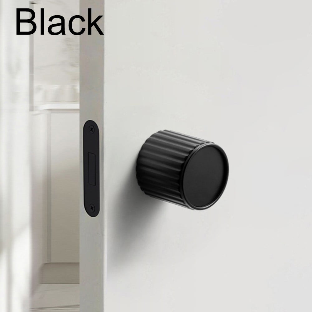 Minimalist Lock Spherical Bedroom Indoor Silent Magnetic Wooden Door ...