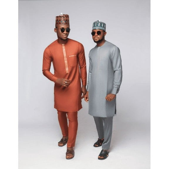 Minimalist Male Slim Fit Kaftan