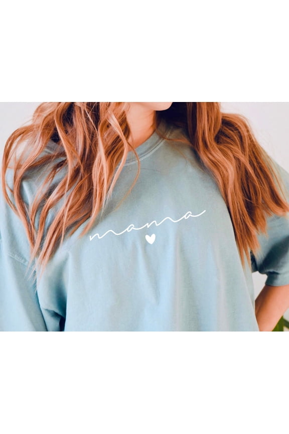 Minimalist Mama TShirt Cotton Mom Tee