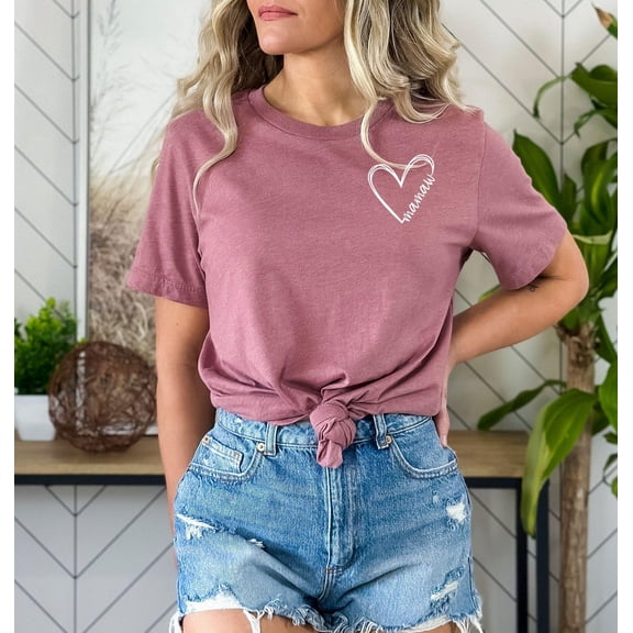 Minimalist Mamaw Shirt for Mothers Day, New Mamaw Pocket T-Shirt, Mamaw for Mothers Day, Grandma To Be, Mamaw Life Tee, F4656 All Size S-5Xl