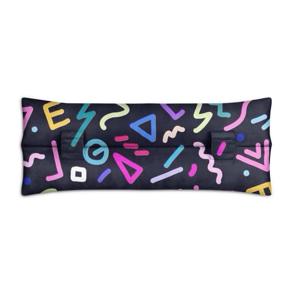 Minimalist Mastectomy Pillow for Women - Post Surgery Seatbelt Cushion - Abstract & Stylish