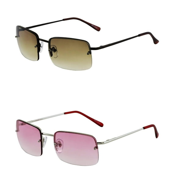 Minimalist Medium Rectangular Sunglasses