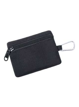  Minimalist Wallet,M-Plateau Card Holder Cute Small Wallet with  Doorman Key Chain Ring for Car Keys, Zipper Card Case Purse with ID  Window,Perfect Gifts for Men and Women (Black) : Clothing, Shoes
