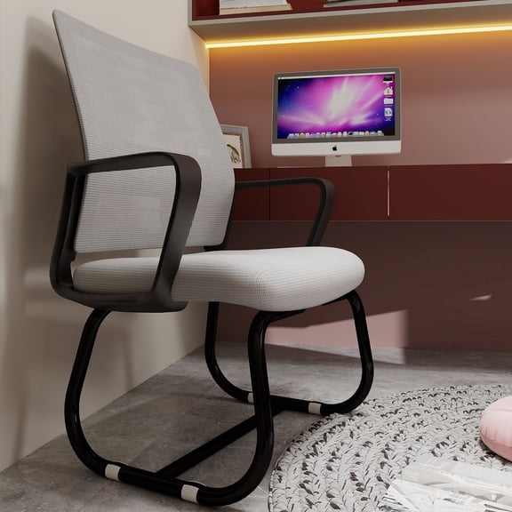 Minimalist Modern Office Chair, Desk Chair, Metal Frame, Soft & Comfortable, Home & Office Use, Multiple Colors Available