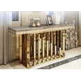 thumbnail image 1 of Minimalist Modern Rectangle Console Table, 1 of 5