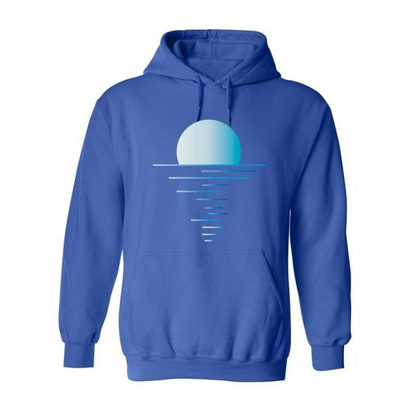 Minimalist Moonlight Hoodie Women -Image by Shutterstock, Female Large