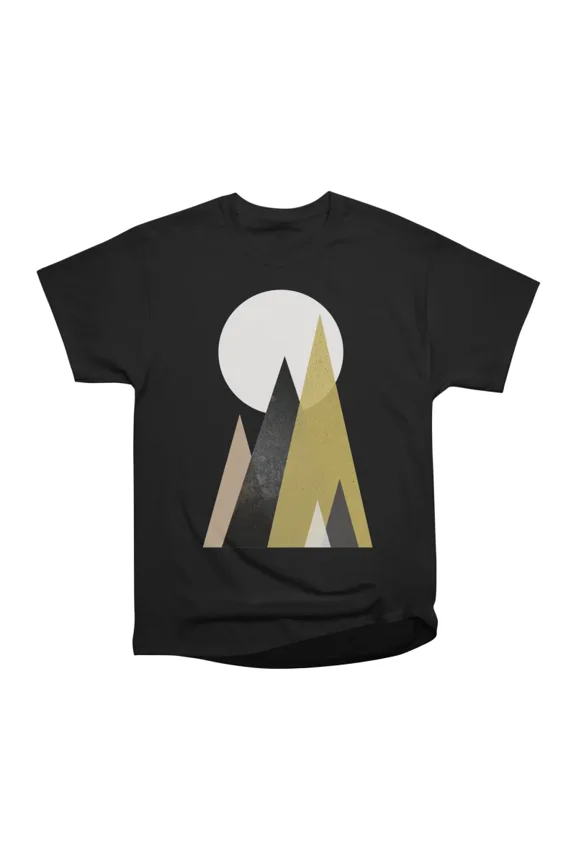 Minimalist Mountains T-Shirt Tee Gift For Him Merch For Her Apparel For Friend