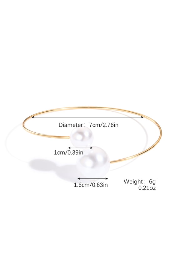 Minimalist Nail Design Bracelet Set - Edgy Chunky Gold Silver Bangle Stack, Light Luxury Gift for Mom, Girlfriend, Valentine’s Day, Graduation