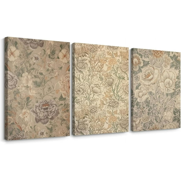 Minimalist Neutral Wall Art Decor Sage Green Boho Canvas Poster Abstract Modern Painting Wall Art Mid Century Beige Pictures Prints Gallery Line Wall Art for Bedroom 12x16 Inch Unframed Set of 3