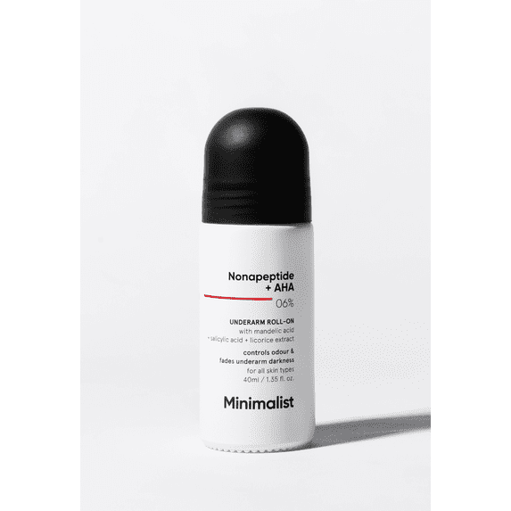 Minimalist Nonapeptide + AHA 06% Underarm Roll on