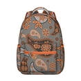 thumbnail image 1 of Minimalist Paisley Design Backpack - Thoughtful Paisley Gift for Commuters, Waterproof School Bookbag, Stylish Laptop Backpack, 1 of 6