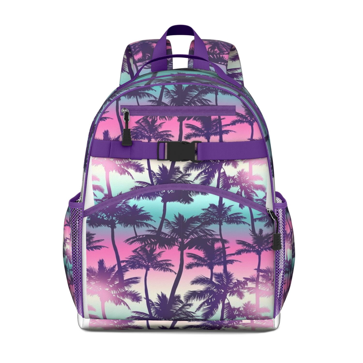 Minimalist Palm Tree Backpack - Durable & Lightweight School Bag for ...