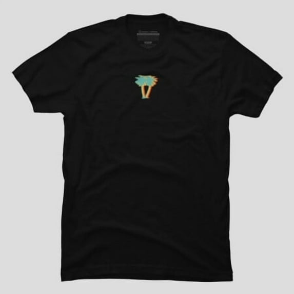 Minimalist Paradise Palms Retro Tropical Beach, H32498 Unisex T-Shirt, Up to 5XL Available