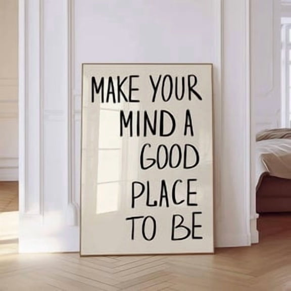 Minimalist Positive Affirmation Poster, Poster Home Decor, Poster Only