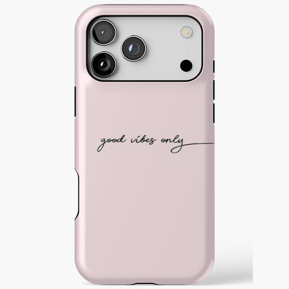 Minimalist Positive Quote Design iPhone Case 17 16 15 14 13 12 11 Pro Max