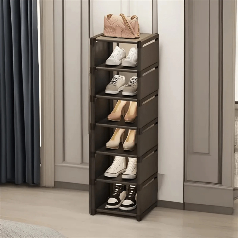 Picture of Minimalist Shoe Storage Locker – Sturdy Multi-Layer Organizer with ...
