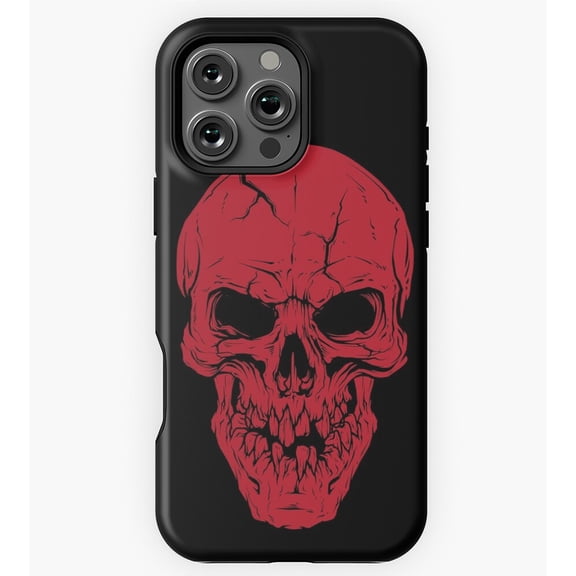 Minimalist Skeleton Halloween GA3502 Phone Case for iPhone 11 to 17 Pro Max