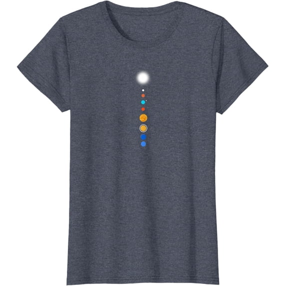 Minimalist Solar System T-Shirt